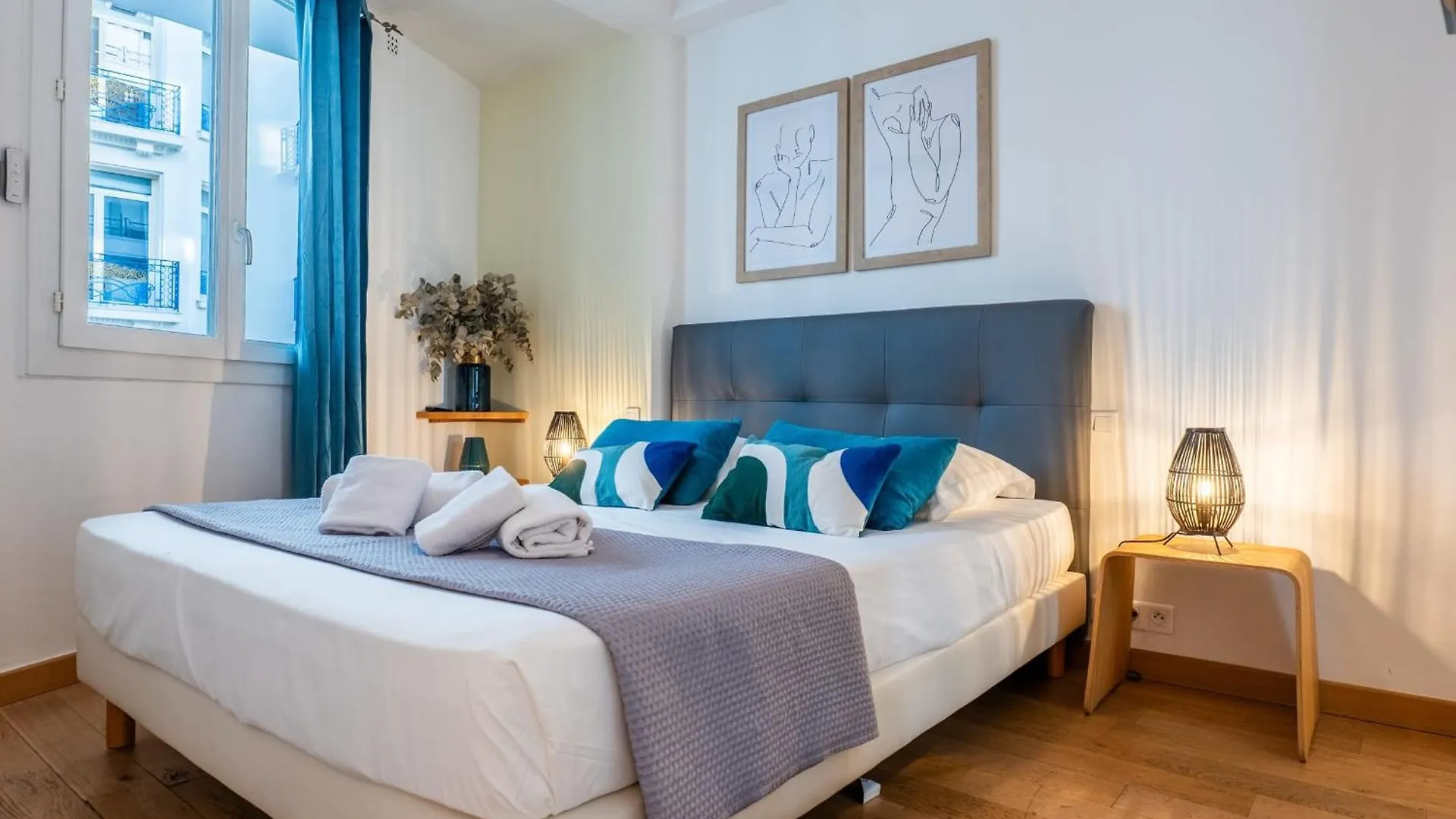 2-Bedroom Apartment With Terrace And Side Sea View Cannes 0*,
